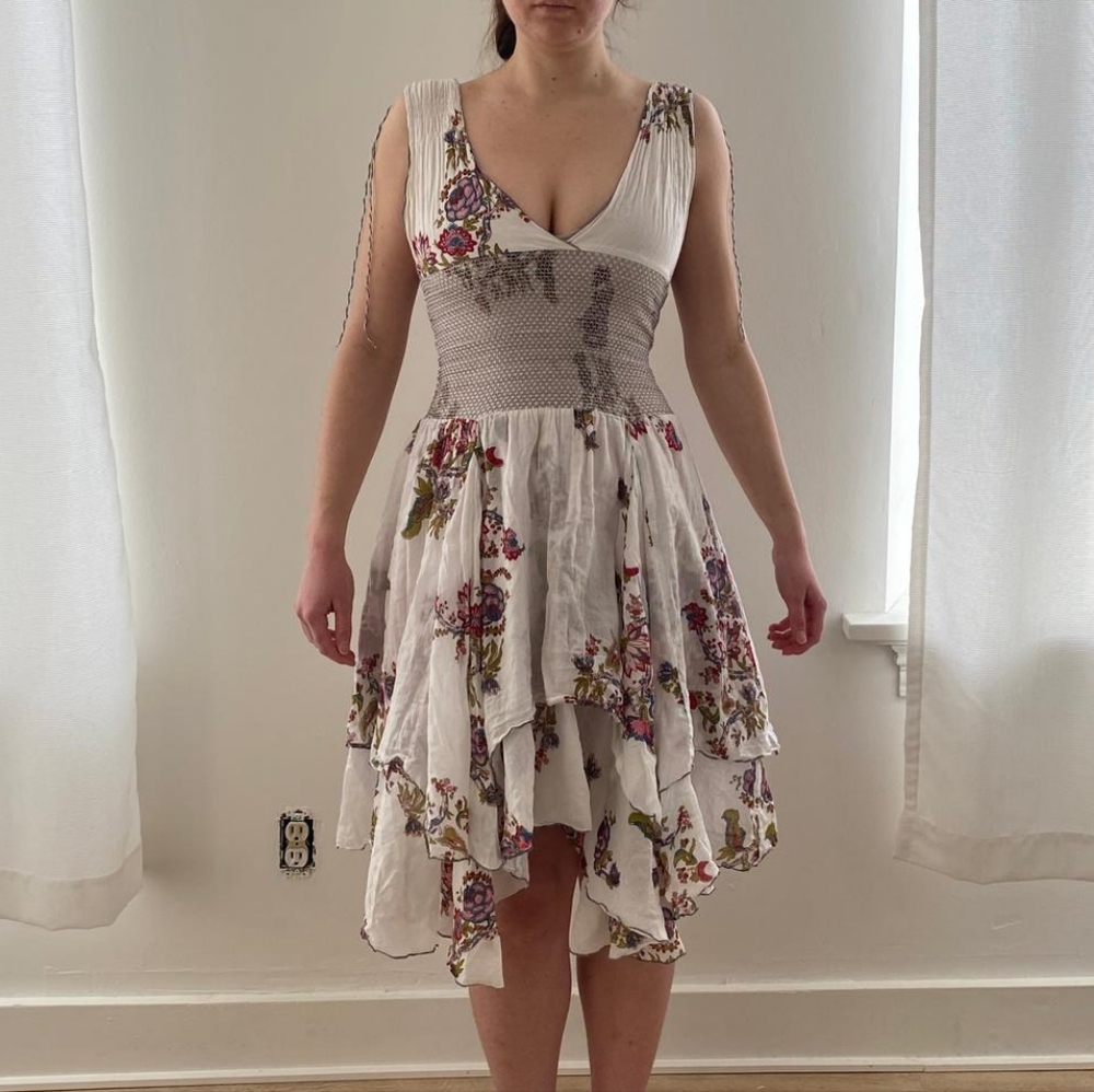 Free People Whisteria and Lattice dress